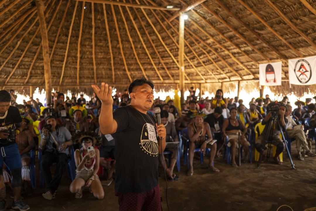 2ª Assembleia (5º Encontro) da Rede Xingu+. Crédito: Lucas Landau/ISA