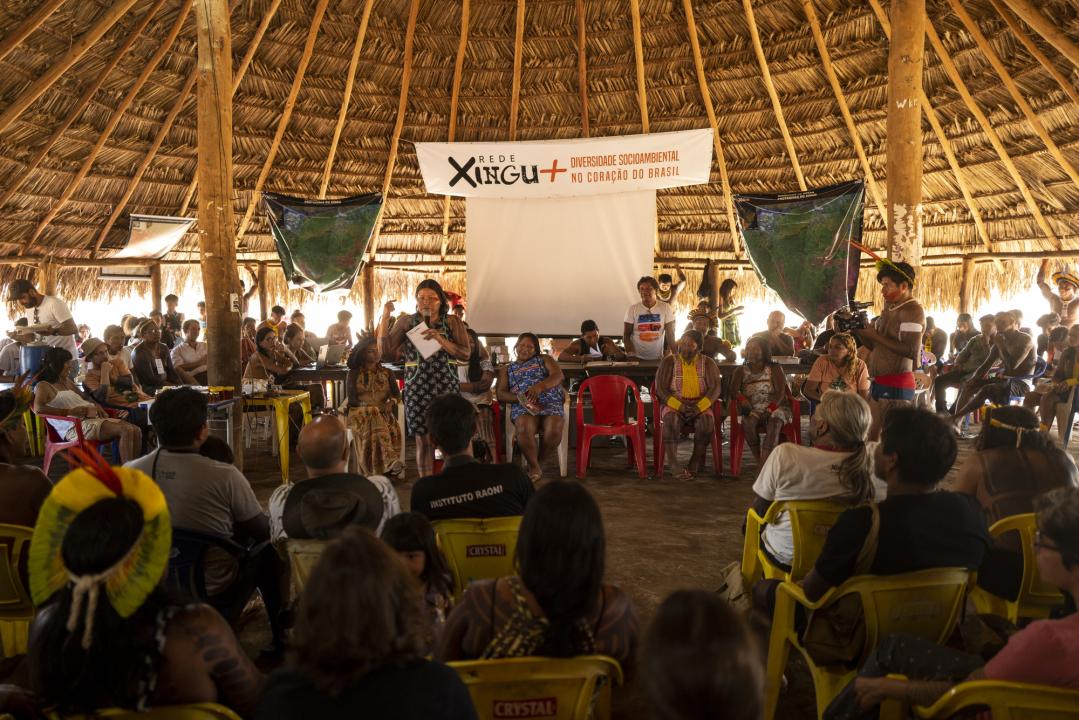 2ª Assembleia (5º Encontro) da Rede Xingu+. Crédito: Lucas Landau/ISA