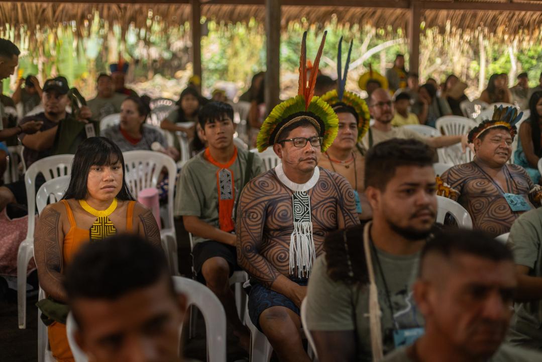 3ª Assembleia (6º Encontro) da Rede Xingu+. Crédito: Kamikiá Kisedje/ISA