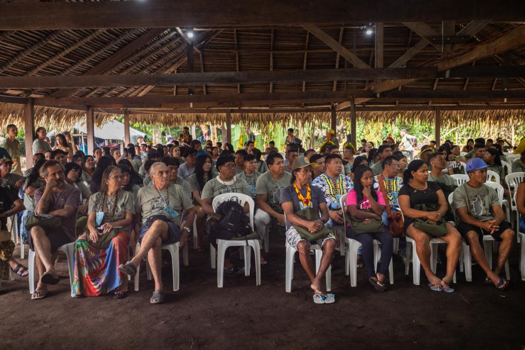 3ª Assembleia (6º Encontro) da Rede Xingu+. Crédito: Kamikiá Kisedje/ISA